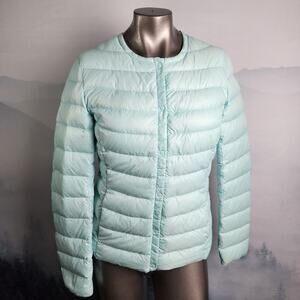 Woman by Tchibo Baby Blue Down Puffer Jacket | Women's Small